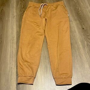 Vuori Yellow Joggers